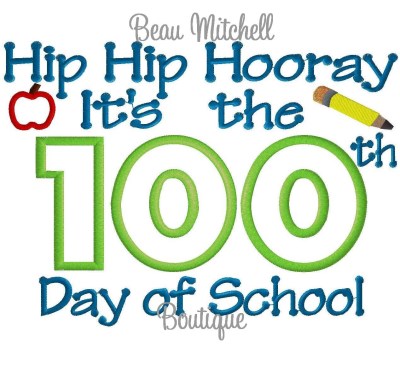 100 Days of School Hip Hooray