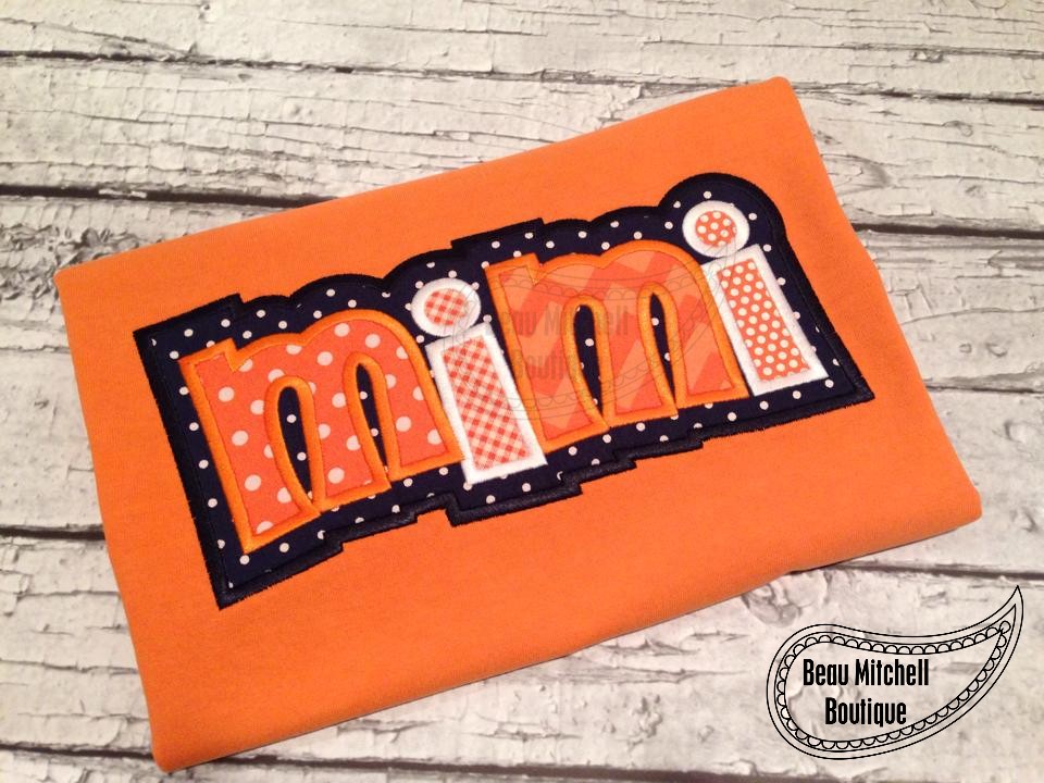 Mimi double applique
