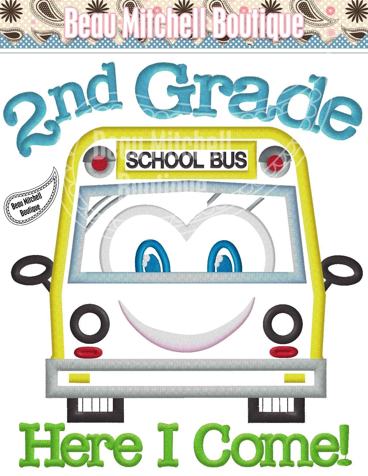 2nd Grade here I come with a bus