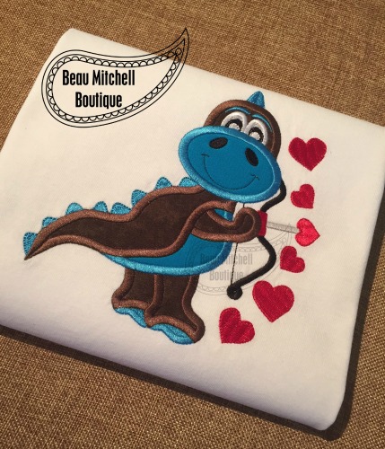 Dino Valentine applique