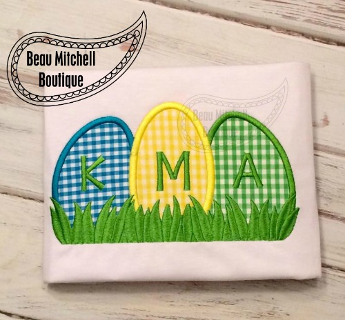 Easter Grass applique