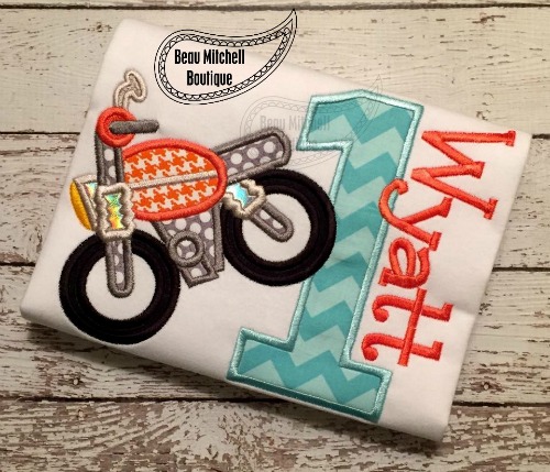 Dirt bike number 1-5 set