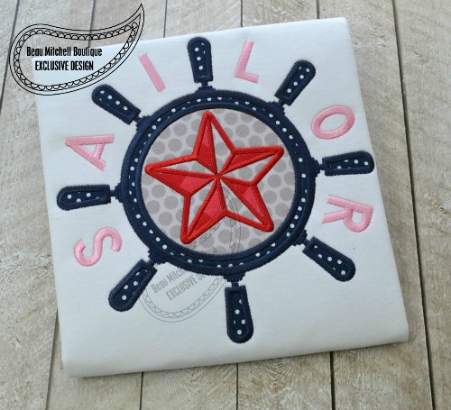 Sailor applique