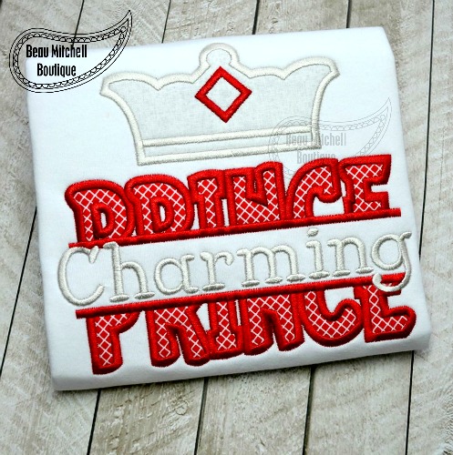 Split Prince applique