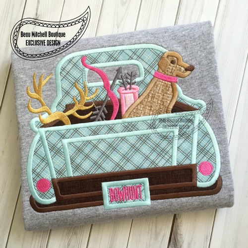 Bow Hunting Truck applique