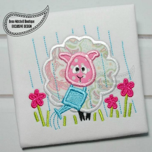 Spring Sheep applique