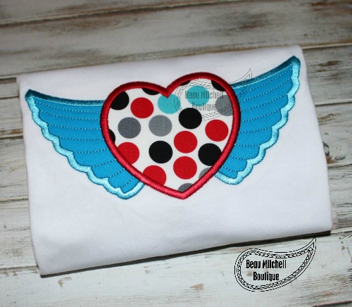 Heart wings