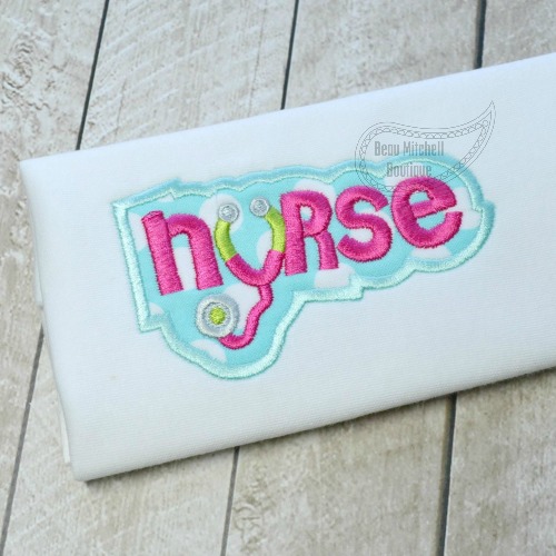 Nurse double applique