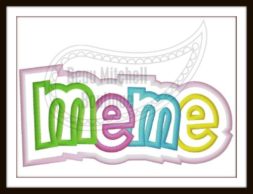 Meme double applique