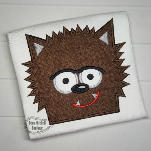 Wolfie applique