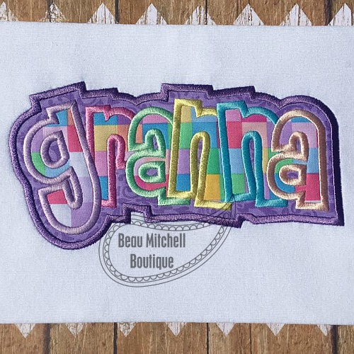 Granna double applique