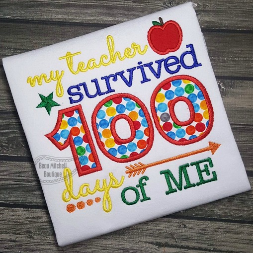 My teacher survived 100 days of me