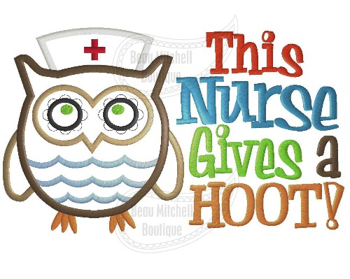 This nurse gives a hoot