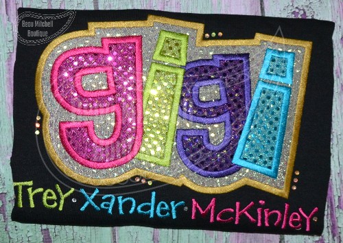 GiGi double applique