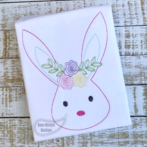 Bunny Flower headband