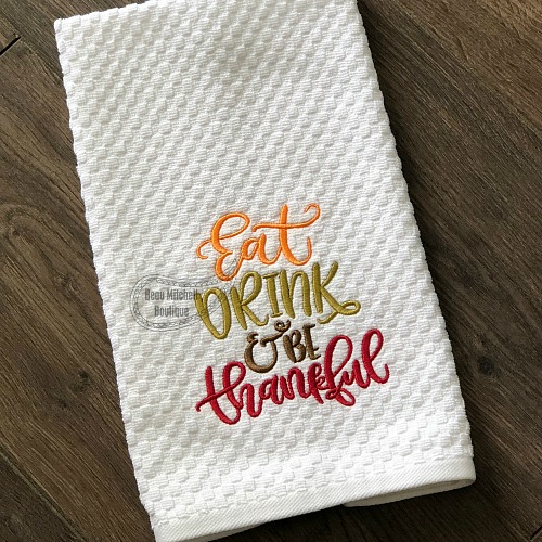 Eat, drink & be thankful18